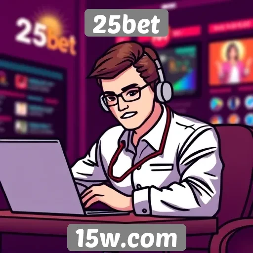 Avaliação do suporte ao cliente no 25bet